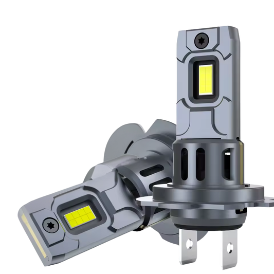 H7 Mini LED Headlight Bulbs – 120W 20,000LM 6500K Cool White